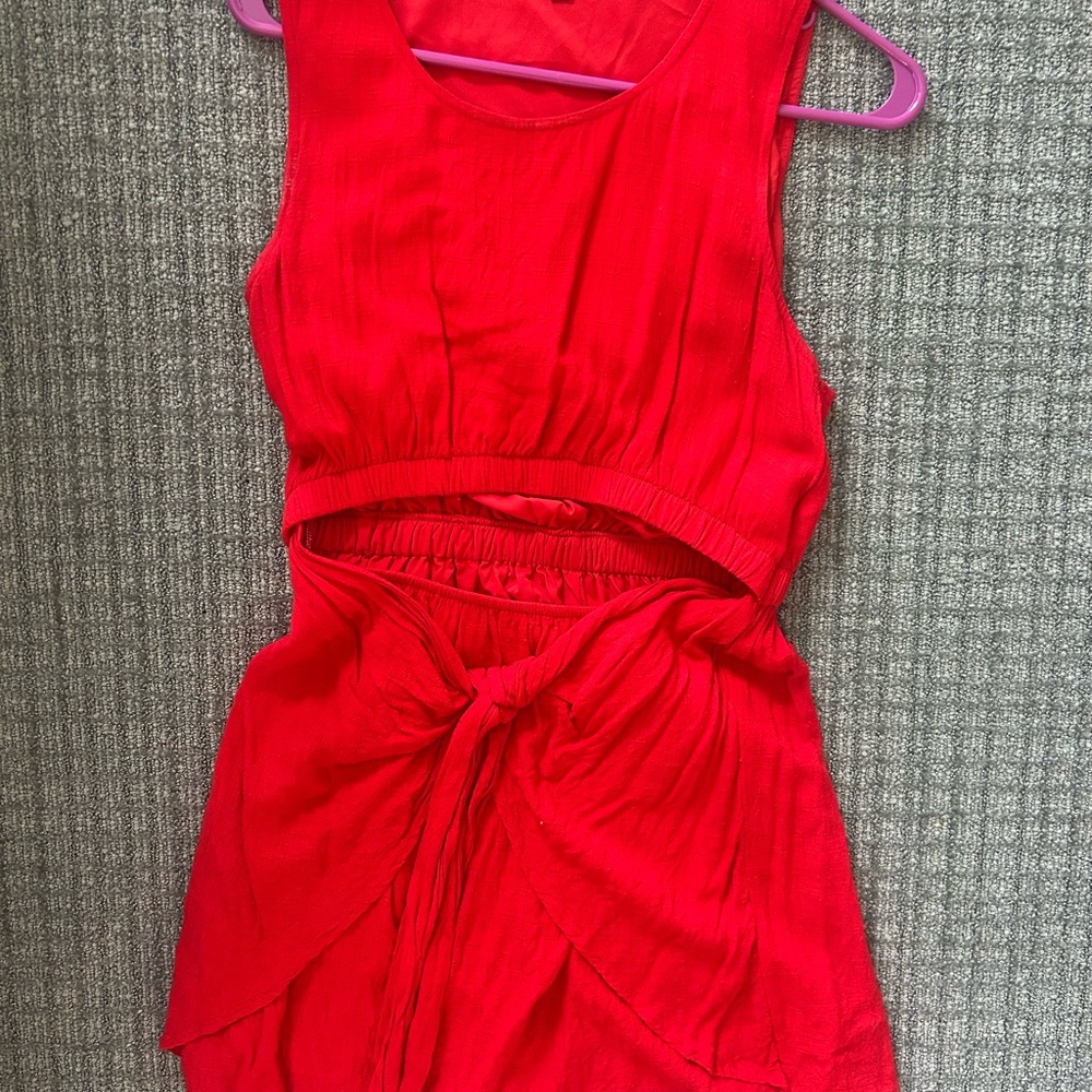 Lulu's Red Mini Dress